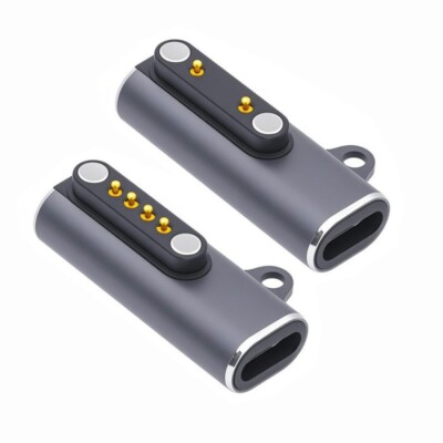 2 Pack USB C to Smart Watch Charger Magnetic Charging Adapter for Pitch 7.62mm