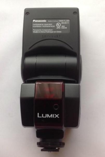 Panasonic External Flash GN36 for L1 DSLR/FZ50 Digital Camera (DMW - Main Image