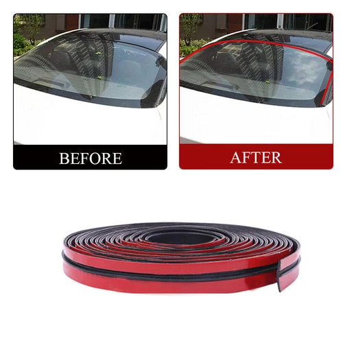 2M Noise Insulation Rubber Sticker Accessories Car Windshield Roof Seal Strips - Picture 7 of 12
