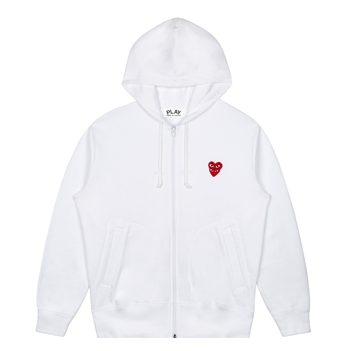 ASK availability First)comme des garcons PLAY CDG DOUBLE RED