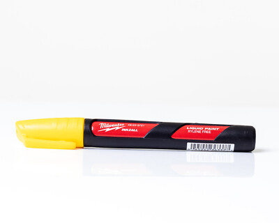 Milwaukee Hand Tools - Inkzall Liquid Farbe Marker Gelb