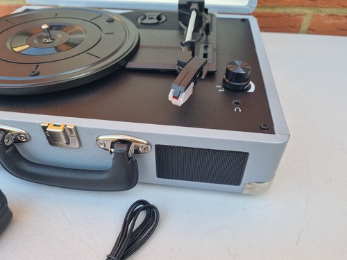 NEW, Bush KTS-601 Classic Turntable Retro Portable Case Record Amplifier Player - Picture 18 of 24