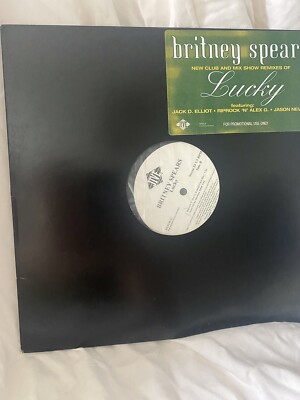 Britney Spears Lucky Promo Vinyl Club & Mix Show Remixes Rare Jive Record