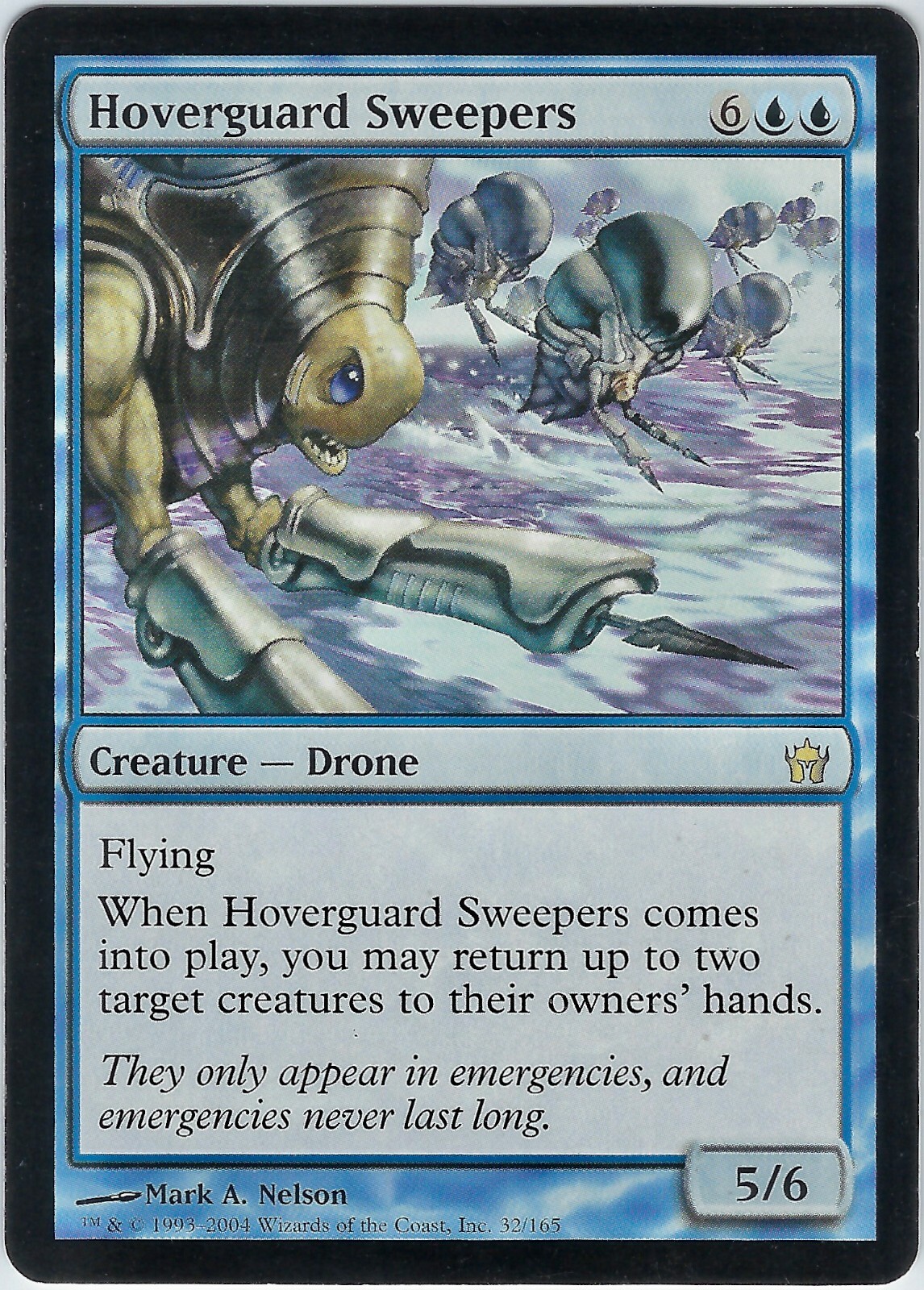 Hoverguard Sweepers Rare #32 Fifth Dawn MTG Magic The Gathering 2004 LP