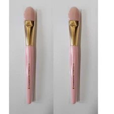 (2) Too Faced Concealer Foundation Brush - Pink Foundation / Concealer Brushes