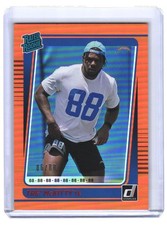 2021 Tre' McKitty Donruss Rated Rookie Orange RC 86/88 #304 (H1708)