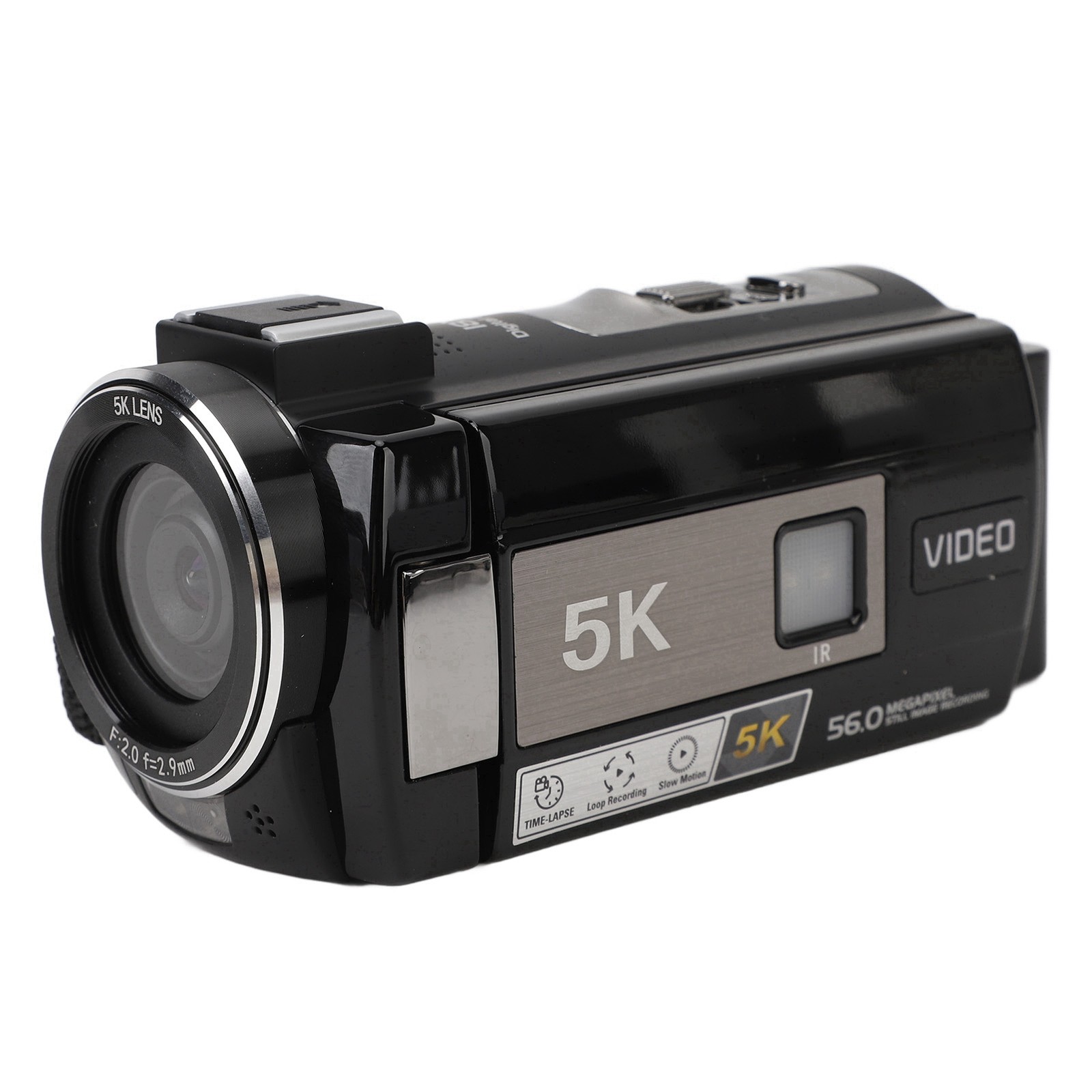 5K Video Camera Camcorder HD WiFi Digital Camera 3.0in Touchscreen 56MP Vlog