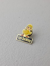 Ugly Duckling Duck Enamel Pin Yellow Cartoon Lapel Backpack