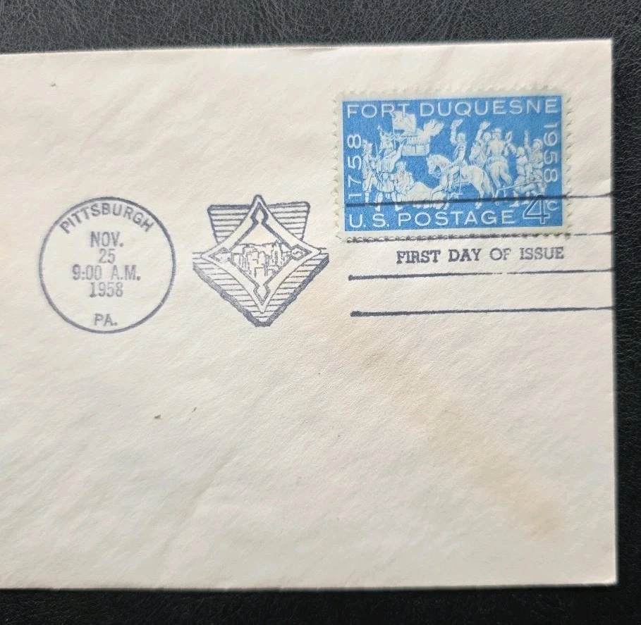 US FDC # 1123 Fort Duquesne 1958. - Image 4 of 4