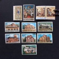 BroadviewStamps Greece #988-991a, #1031-37 MNH VF