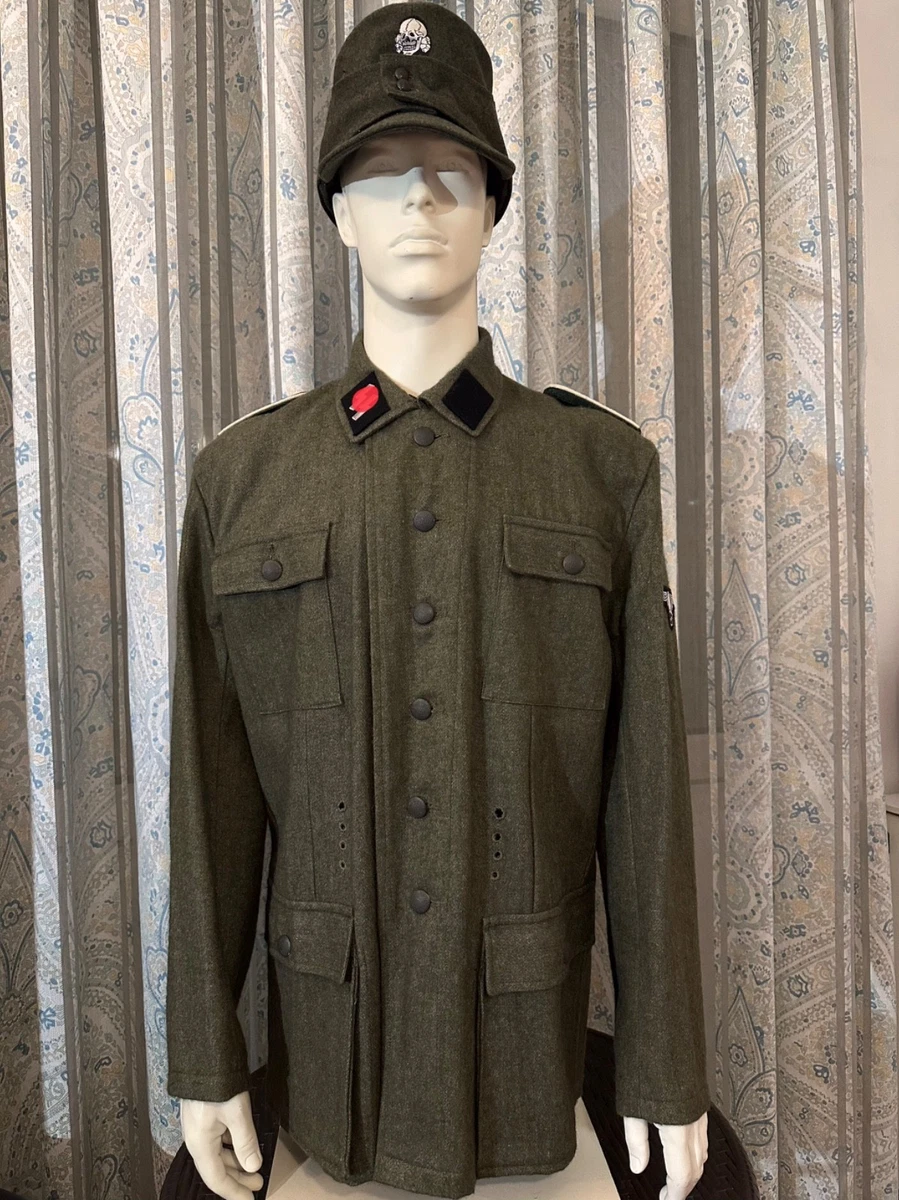Giacca parka militare tedesca blu navy vintage: soprabito invernale in cotone (taglia M) - Italia Giacca parka militare tedesca blu navy vintage: soprabito invernale in cotone (taglia M) - Italia