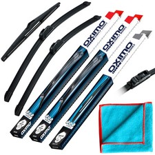 Oximo Front+Heck Scheibenwischer für Saab 9-3 2 II Y3SF Kombi 2005-2007