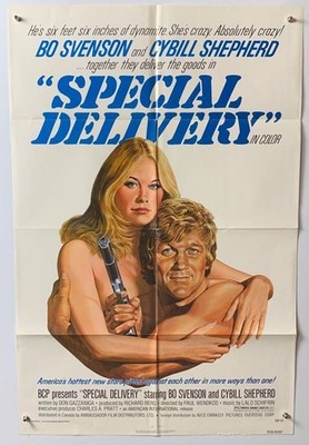 Special Delivery Original Folded Vintage Movie Poster Bo Svenson Cybill Shepherd