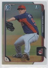 2015 Bowman Chrome Prospects Refractor 270/499 Trevor Frank #BCP129 1md