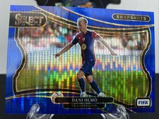 Dani Olmo FC Barcelona 24/25 FIFA Select Snapshots Blue Pulsar Card -23!!