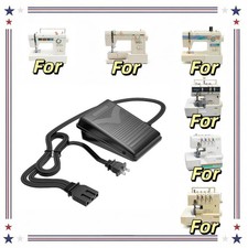 Foot Control Pedal Power For Elna Sewing 245I 250 255 255I T3 T33 T34 T34D