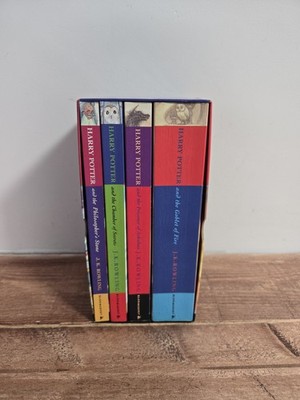 Harry Potter Collection Book Set Bundle 1-4 JK Rowling