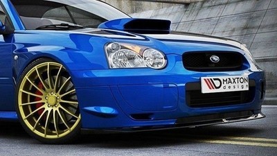 Maxton Design Frontlippe passend für Subaru Impreza WRX STI (BLOBEYE) schwarz Ho