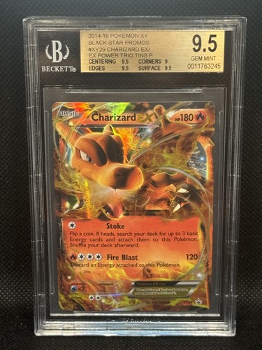 Charizard-EX graded BGS 9.5 for sale on eBay