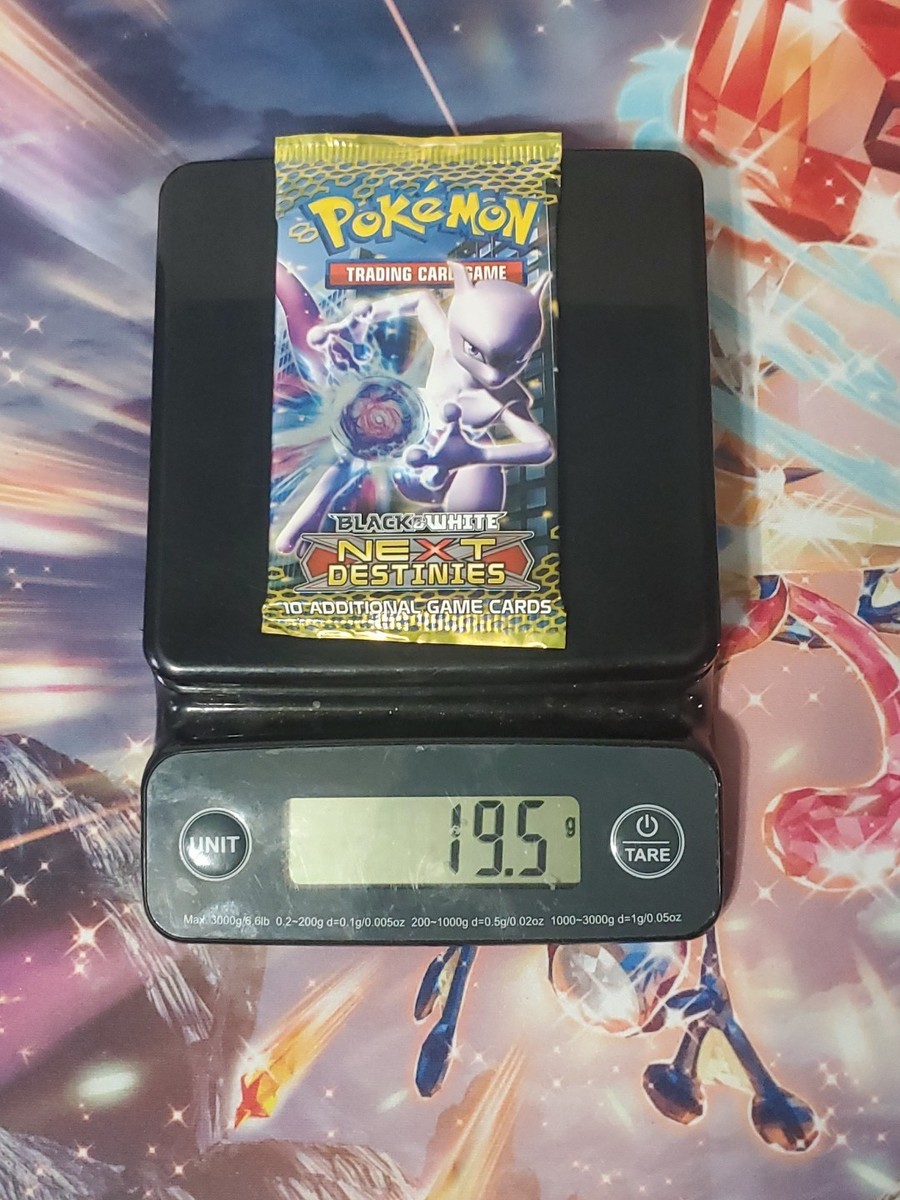 Pokemon Black & White Next Destinies Booster Pack Mewtwo. Factory Sealed Pokemon Black & White Next Destinies Booster Pack Mewtwo. Factory Sealed
