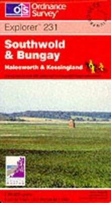 Southwold and Bungay (Explorer Maps) by Ordnance Survey Sheet map, folded Book