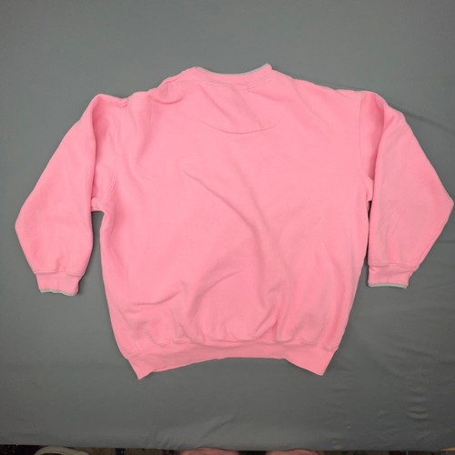 Vintage Disney Eeyore Sweatshirt Pink Womens XL Pooh Crewneck 80s/90s Style - Picture 2 of 7