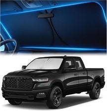Windshield Sunshade for Dodge RAM 1500 2019-2023 2024 2025 2026 - Innovative No-