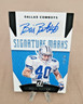 2019 Panini Donruss Bill Bates Signature Marks Blue 20/50