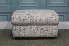 G PLAN KINGSBURY STORAGE FOOTSTOOL IN TAUPE FABRIC. RRP £395. (1395)