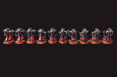 Adeptus Mechanicus Corpuscarii Electro-Priests 10 Painted Warhammer 40K