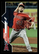 Hansel Robles Los Angeles Angels 2020 Topps Black #339 SN /69