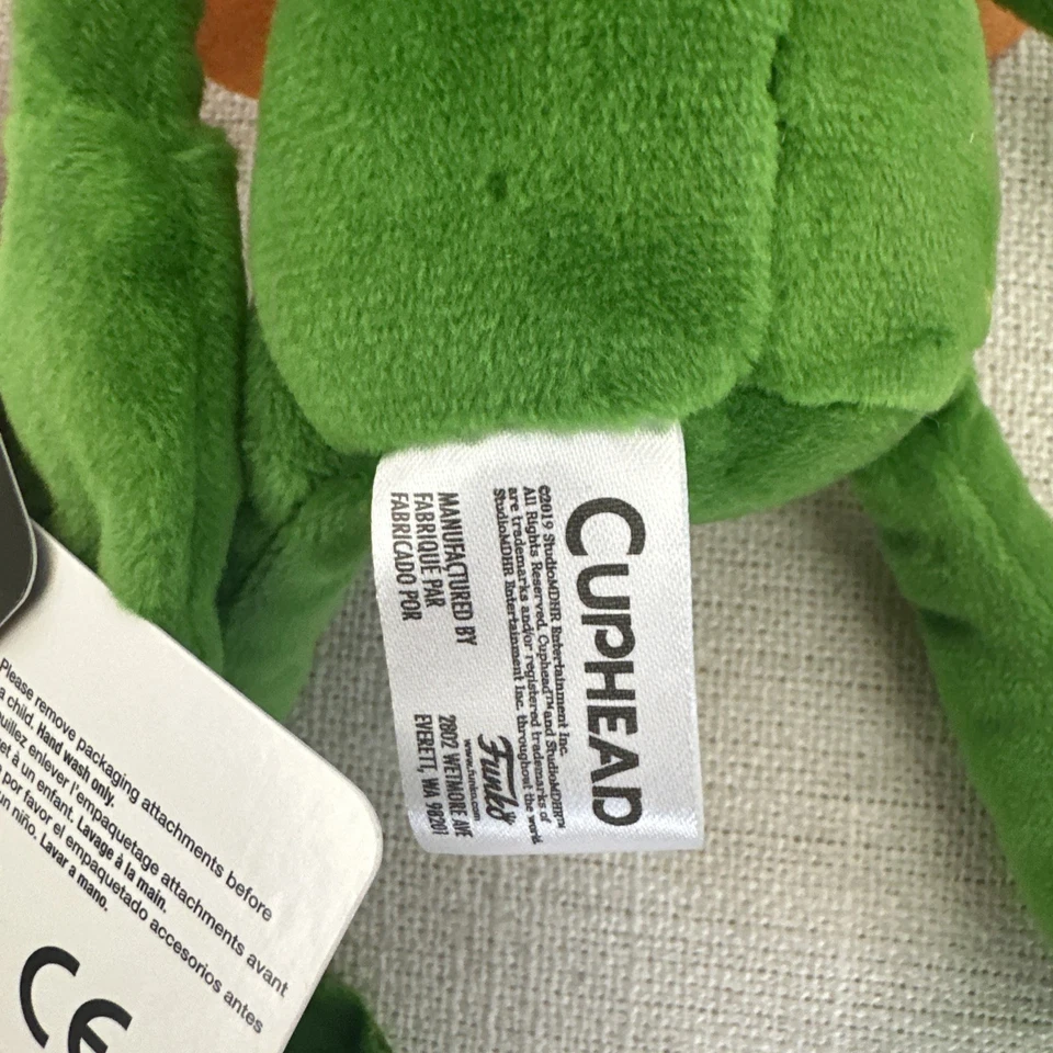 Cagney Carnation Plush Funko Cuphead Series 2 2018 RARE - Image 4 of 4