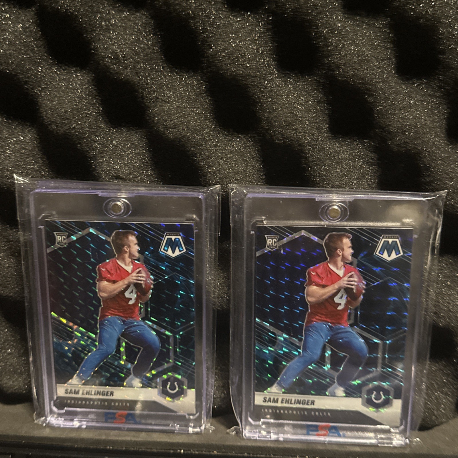 2021 Panini Mosaic - Rookies Sam Ehlinger #372 Genesis Mosaic Prizm (RC)