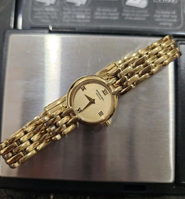 RAYMOND WEIL Vintage Ladies watch RARE 18K electroplated gold EUC 2012 Tango RAYMOND WEIL Vintage Ladies watch RARE 18K electroplated  main image 3