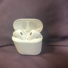 Apple AirPods Wireless Bluetooth Earbuds White with Charging Case A1602