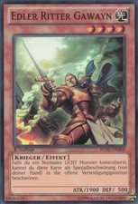 YuGiOh Edler Ritter Gawayn (V.2) REDU-DE000 Super Rare Good 1st