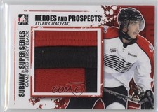 2011-12 ITG Heroes and Prospects Black Jersey Spring Expo 1/1 Tyler Graovac 2a8