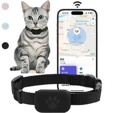 GPS Dog Tracker Collar Pet Anti-Lost Real-Time Waterproof Locator Rechargeable