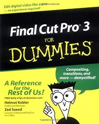 Final Cut Pro3 Für Dummies Taschenbuch Zed, Blazelton, Dan, Kobler