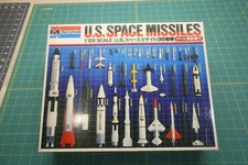 Monogram Bandai U.S. Space Missiles 1/128 Scale Model Kit 37016-1500 Sealed Bags