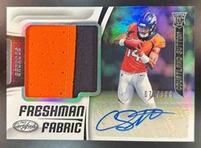 2018 Panini Certified Courtland Sutton /199 #230 RC Freshman Fabric Auto Broncos
