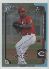 2015 Bowman Draft Chrome Sky Blue Refractor Antonio Santillan #112 ex0