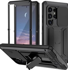 For Samsung Galaxy S24 Ultra S23 Heavy Duty Military Screen Protector Case