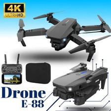 Mini Faltbar FPV Drohne Mit  Kamera Selfie WIFI Quadrocopter RC Drone +3 Akkus