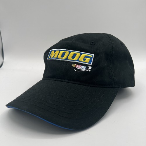 NASCAR Moog Official Steering & Suspension Strapback Hat Cap Adjustable Black