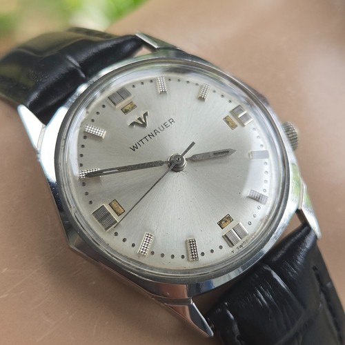 Vintage Wittnauer men's manual wind watch 11WSG2 17Jewels swiss 1960s - Picture 2 of 18