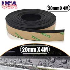 Tira de sello de goma 4M moldura borde borde moldura para protector de ventana de puerta de coche