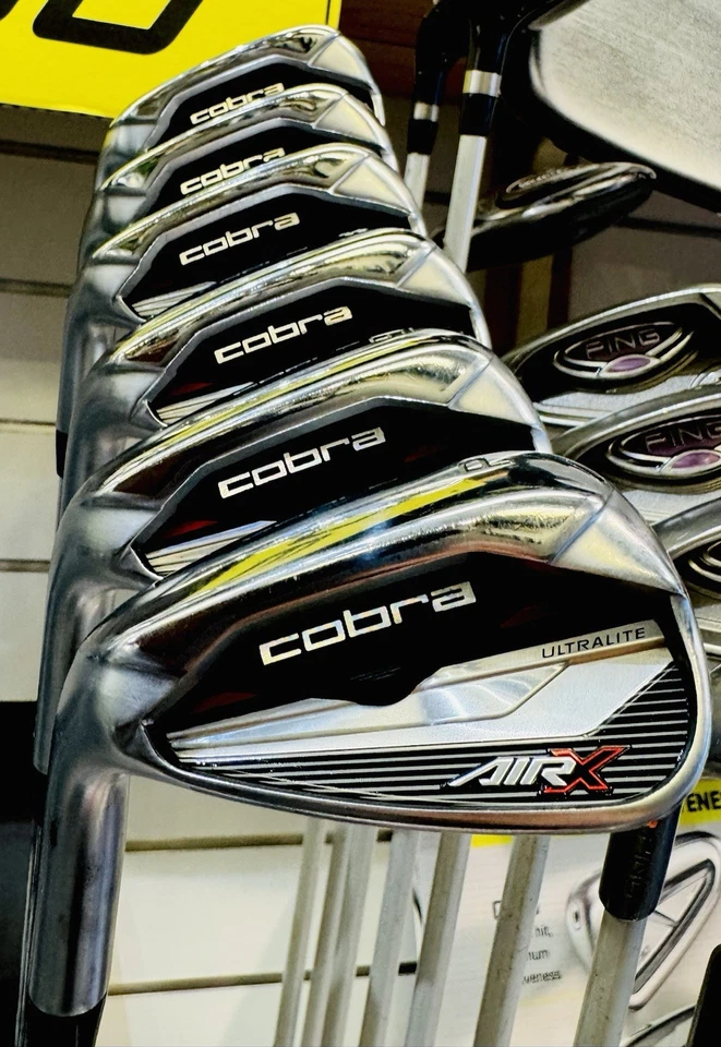 COBRA AIR X ULTRALITE IRONS LEFT HANDED GOLF CLUBS 24 HOUR DELIVERY!!! - Image 3 of 4