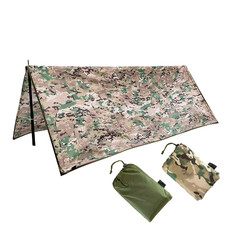 Mil-Com Lightweight Basha Waterproof Shelter Camping Bugout Festival 