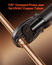 VEVOR 7/8" Press Jaw for 24KN Press Tools, HVAC/R Copper Pipe Connections